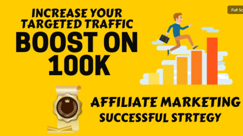 Boost and increase your targeted traffic for affiliate marketing or your website