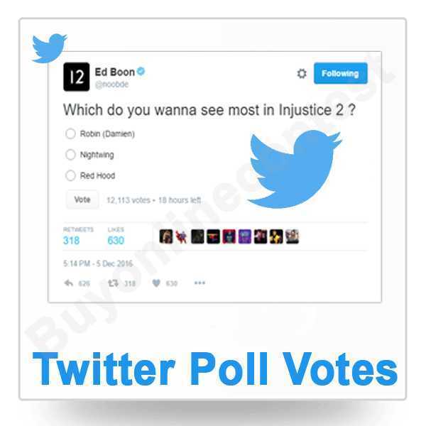 I will add 300 Twitter Poll Votes Fast on Your tweet