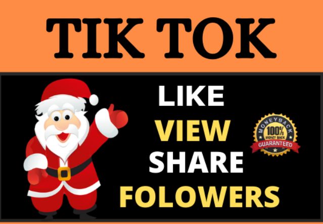 Instant 1M Tiktok Video Views or 1k Followers or 2k Likes Splits Max 10