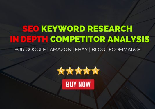 I will do Profitable in-depth SEO keyword research