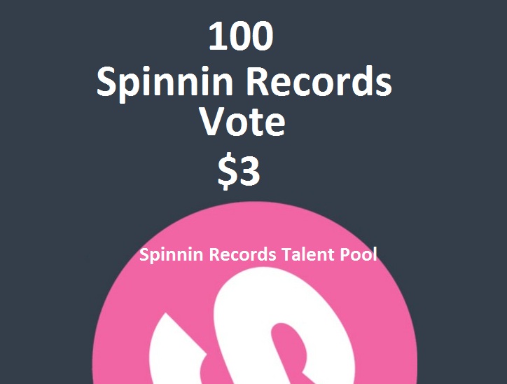 100 Spinnin Records Talent Pool Votes from real USA people around