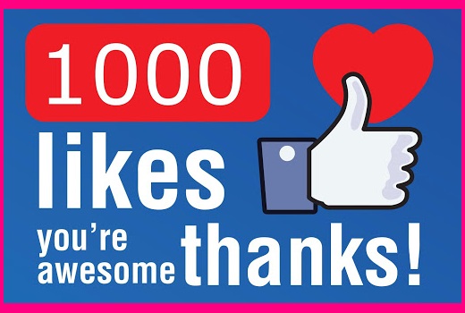 I will Provide you 1000 Non Droop Facebook Likes