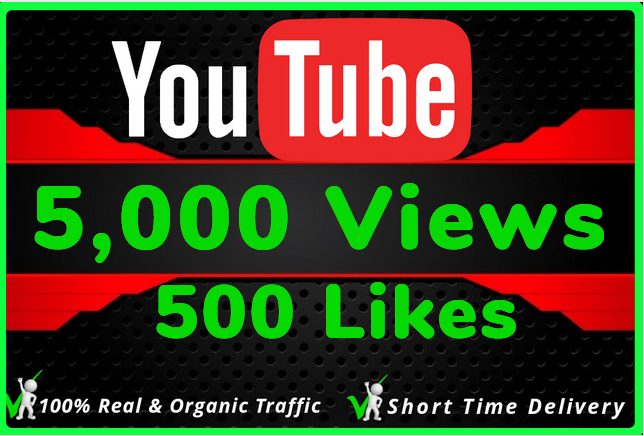 I Will Do HQ NON DROP 5000 Youtube Views and 500 likes
