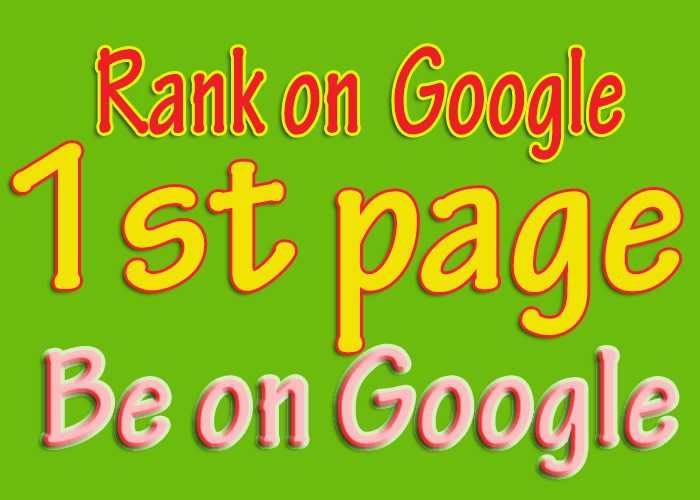 Google 1st page with in 6 month – Guaranteed project