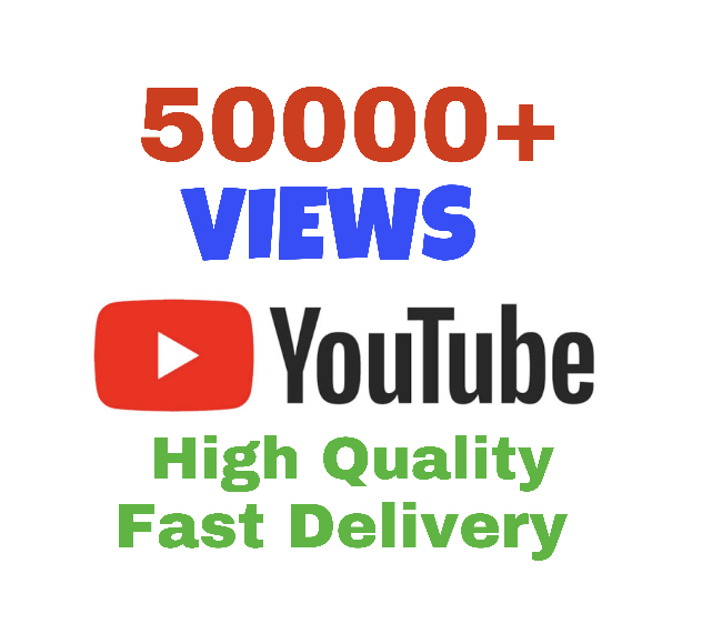 Get 50000+ Youtube Views ! High Quality & Fast Delivery !!
