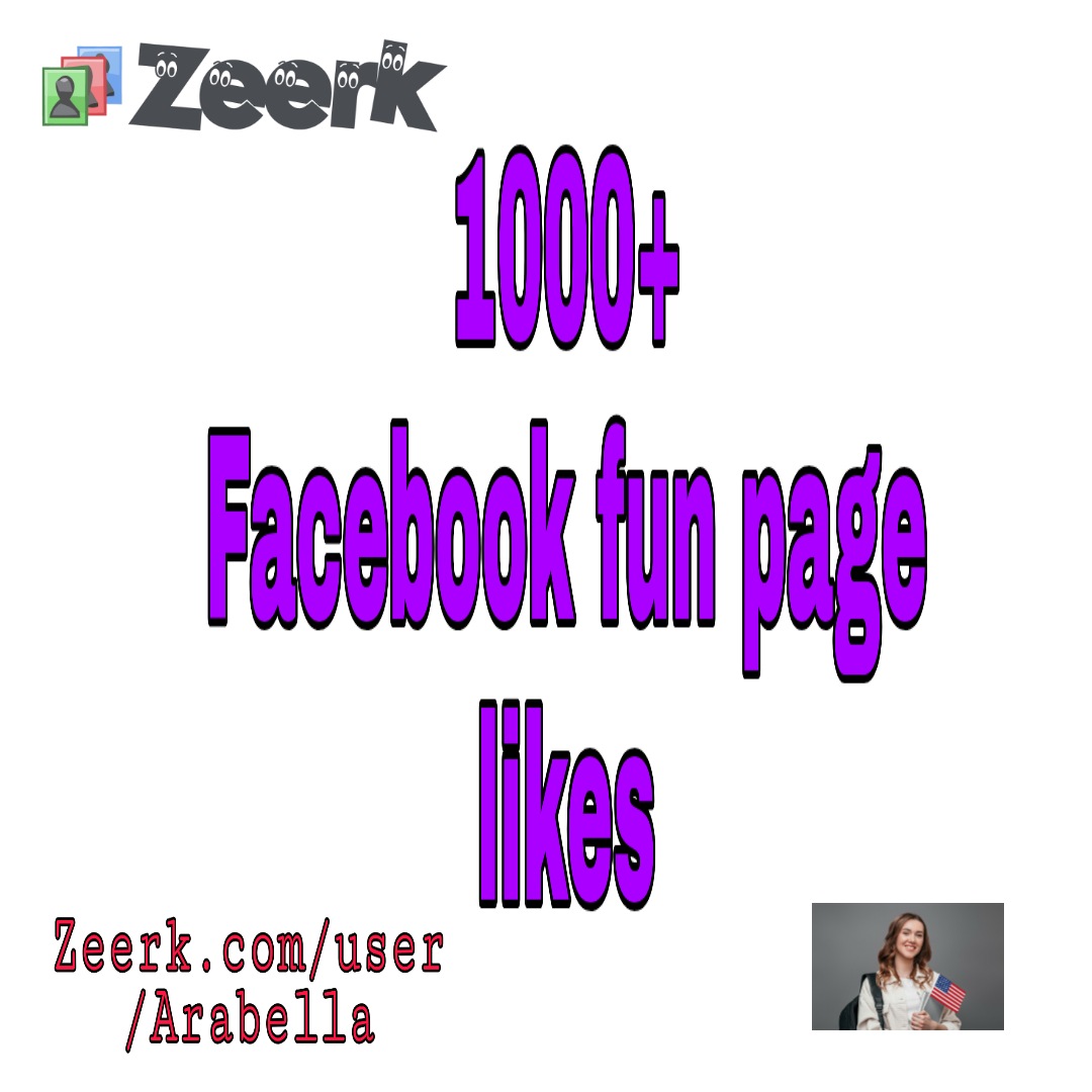 Provide 1000+ Facebook Fan Page Likes Instantly Non Drop Fast Delivary