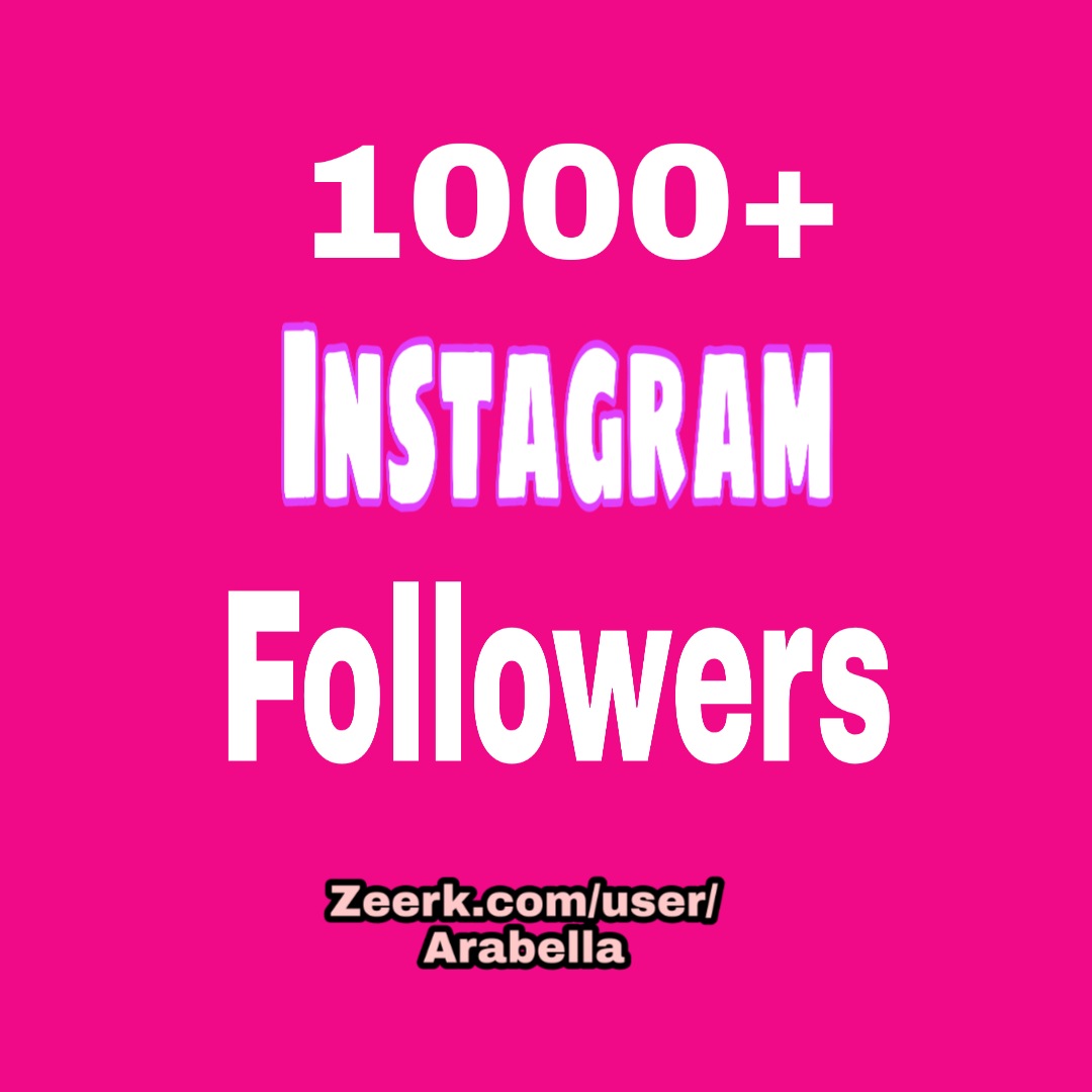 i will Add 1000 Instagram Follower PROMOTION, REAL ORGANIC WITH NON DROP GUARANTEED