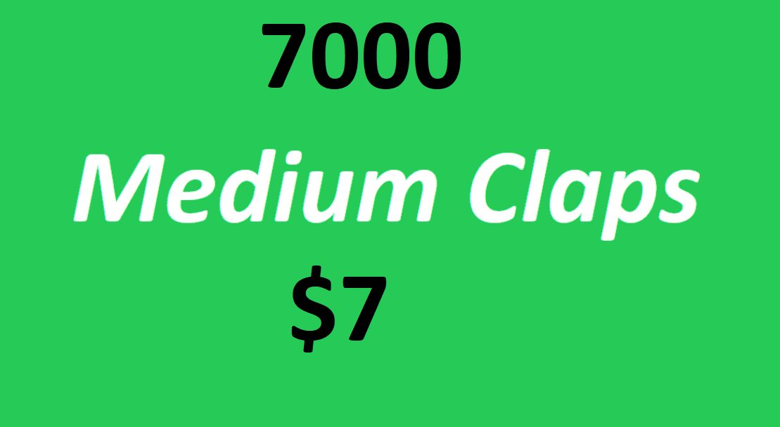 Give 7000+ Medium Claps on your Medium Article medium