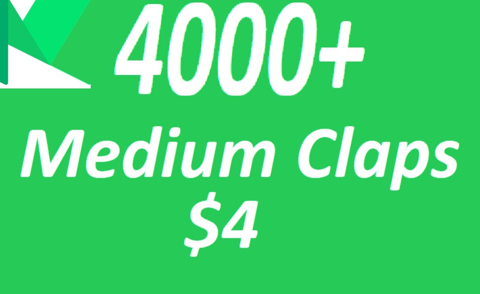 Give 4000+ Medium Claps on your Medium Article medium