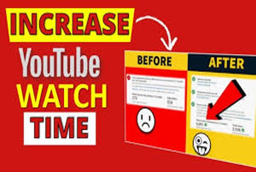 Get 1000 Hour YouTube Watch Time!