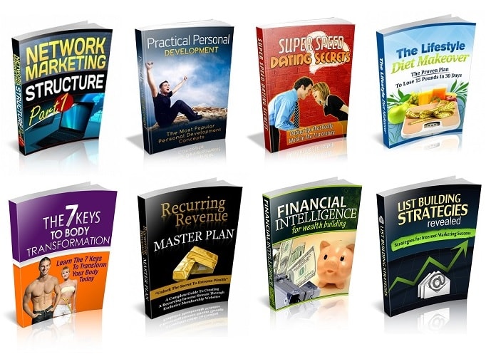 I will give you 100 private label rights ebooks