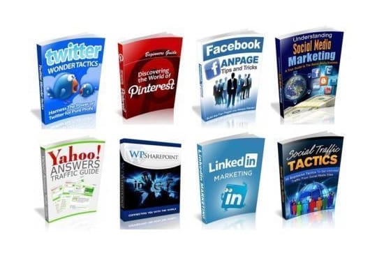 I will give you 100 social media ebooks with resell rights
