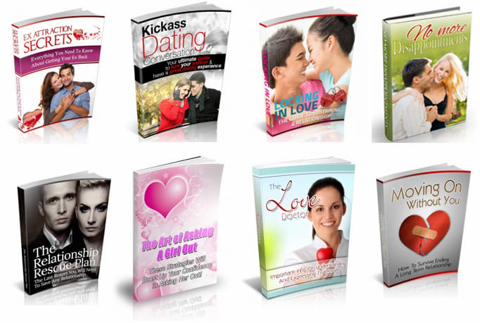 I will give you 100 dating and relationship ebooks MRR