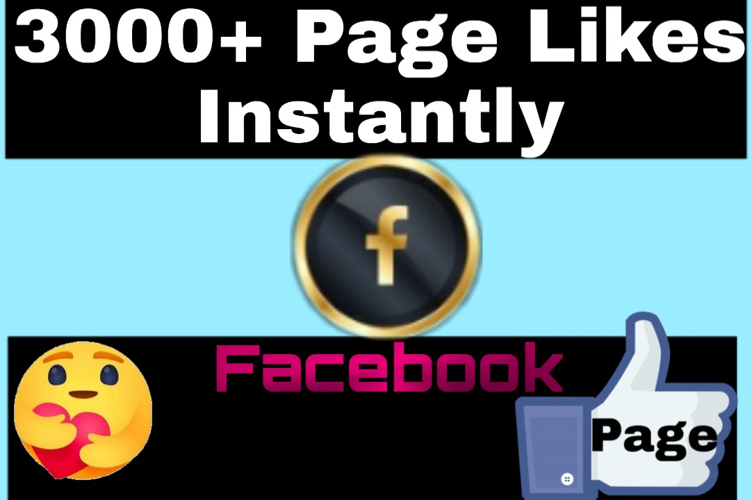 Add 3000+ Premium Quality & Non Drop Facebook Page Likes Instantly