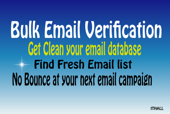 Clean email database to avoid bounce email