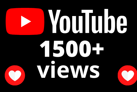 I will add 1500+ views and 30 hours watch time