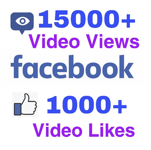 I will add 15000+ Video Views and 1000+ Video Likes on Facebook ! Very High Quality and Non Drop !