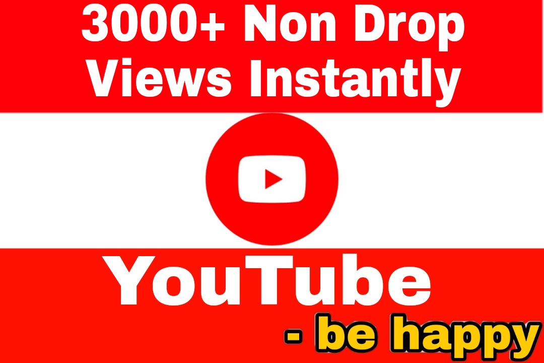 Add 3000+ High Quality,  Super Fast and 100% Non Drop Views Instantly