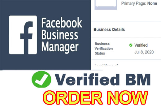 I will create a verified Facebook business manager with ads account