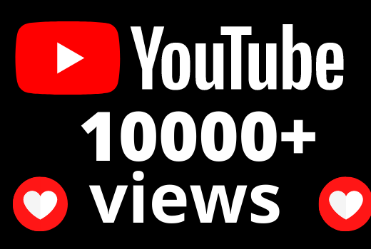 I will add 10000+ YouTube views and 80 hours watch time