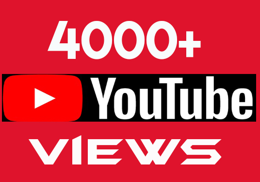ADD YOU 4000+ YOUTUBE VIEWS HIGH RETENTION AND none drop guaranteed
