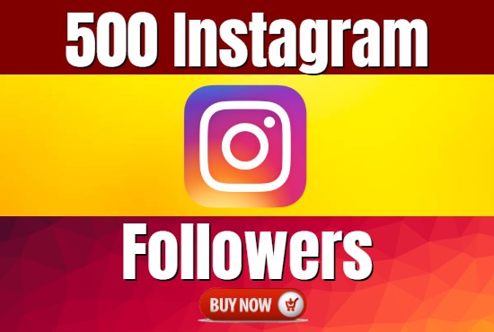 I Will Give You 500+ INSTAGRAM FOLLOWERS REAL ORGANIC, HIGH-QUALITY PROMOTION WITH NON DROP