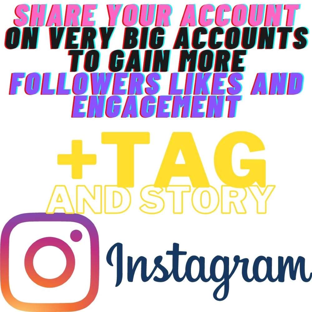I will share your Instagram account on big Instagram account to get famous and to gain a thousand followers likes and engagement for a lifetime