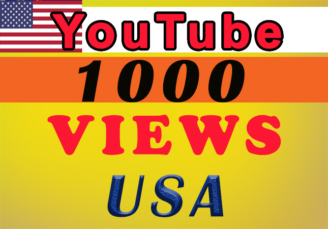 USA Targeted YouTube video views for $8