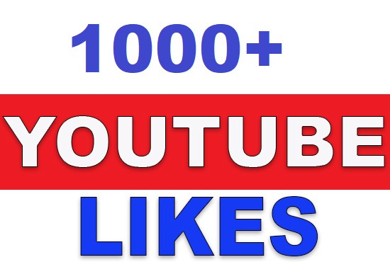 1000+ YouTube Video Likes Lifetime Non Drop Give You