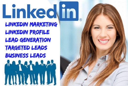 I will do LinkedIn marketing, sales leads, business leads, profile