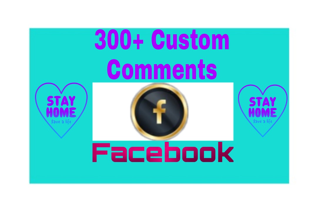 300+ Organic Custom Comments Add Your Facebook Post and Become Popular on Facebook