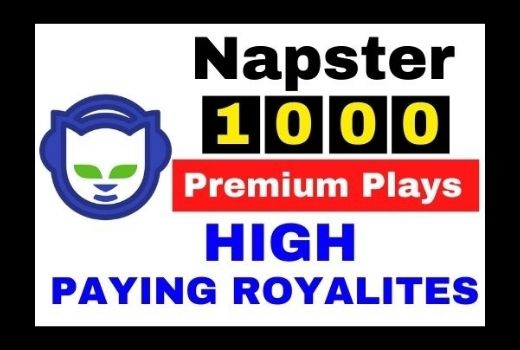 Get 1000+ Napster Premium Plays ( HIGH PAYING ROYALTIES)