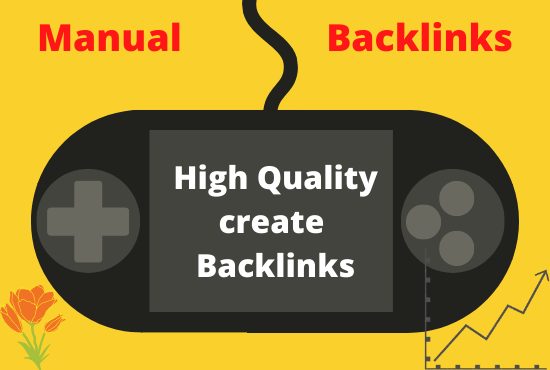I will provide high-quality manual backlinks