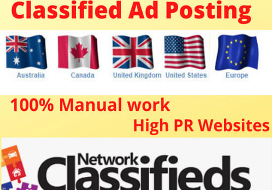 I will post your classified ads site to get more customers