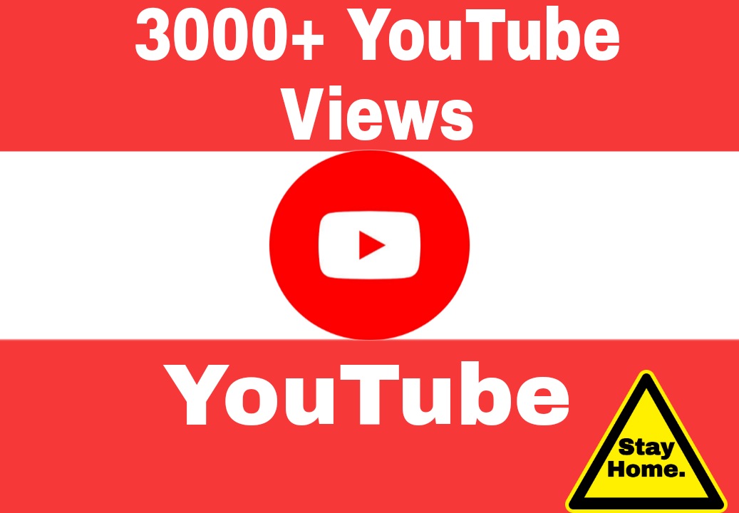 3000+ Premium Quality and Organic YouTube Views Add Your YouTube Post