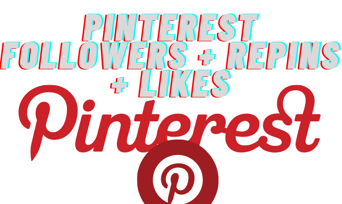 Pinterest Followers saves repins likes super High-quality guaranteed for life
