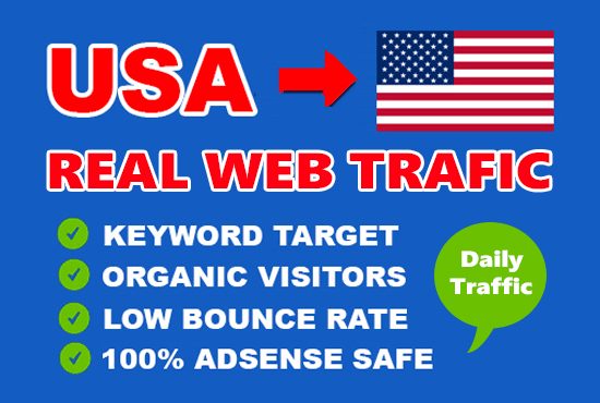 I will send 5000 country targeted web traffic
