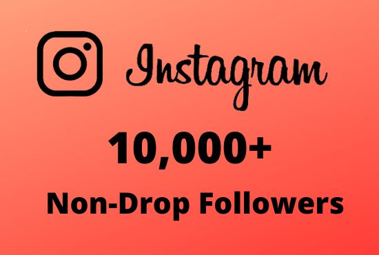 I will Provide 10,000+ Non-Drop & Guaranteed Instagram Followers