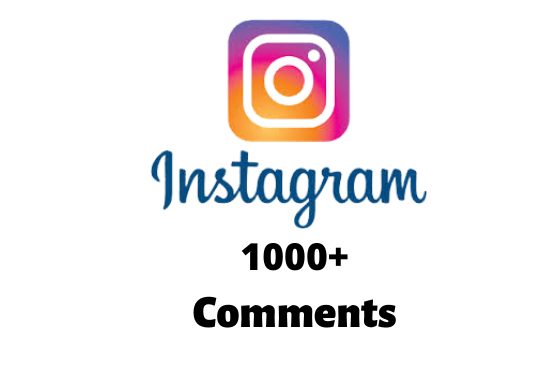 I will send you 1000+ Instagram Random Comments