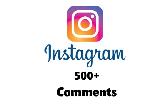 I will send you 500+ Instagram Random Comments