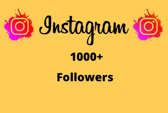 I will Provide 1000+ Non-Drop & Guaranteed Instagram Followers