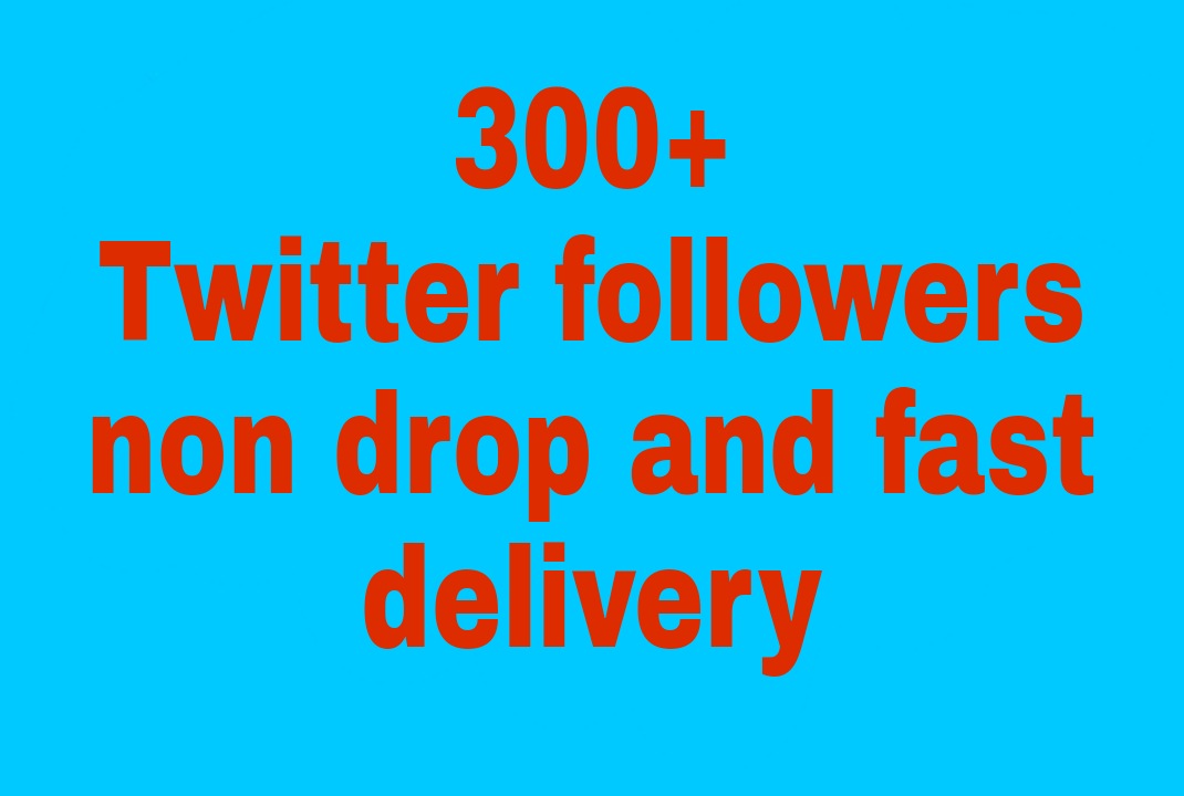 I will get you 2,500+ Twitter followers high quality and fast delivery