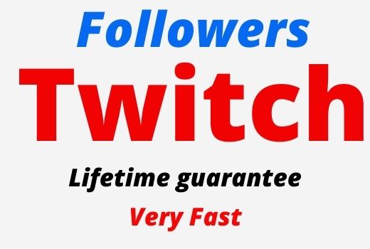 Add 2000 Twitch Followers, active user, Non-drop, Lifetime guaranteed