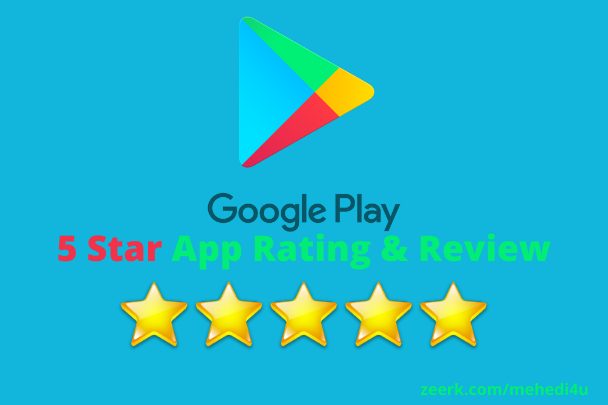 Get 10, rating & review on your app for lifetime || 100% Original