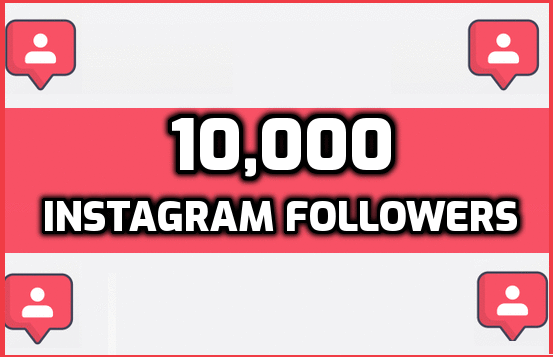 i will Add 10K Instagram Follower,with 2000 likes, Lifetime  GUARANTEED-instant start