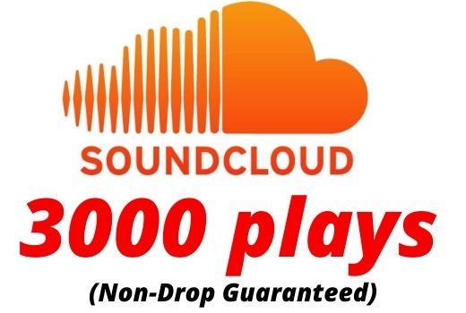 Provide 3000 SoundCloud Plays Non-Drop Lifetime Guaranteed