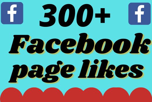 I will add 300+ real and organic Facebook page likes