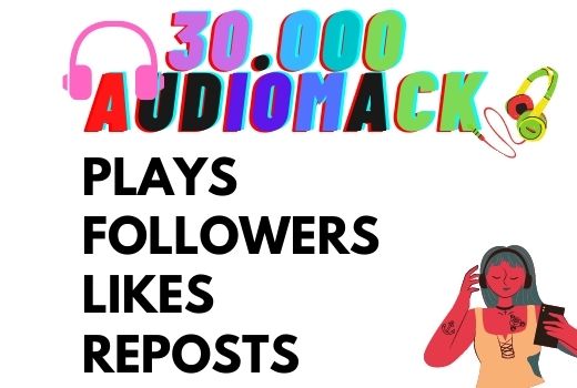 Add 30,000 AudioMack Plays Promotion To Your Track Super fast delivery and High-quality guaranteed