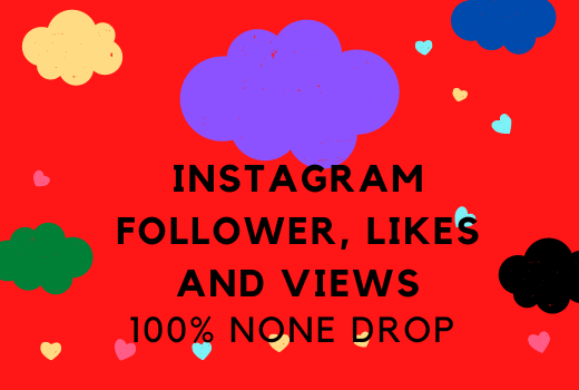 1K Real Followers, Likes, And Comments Non-Drop