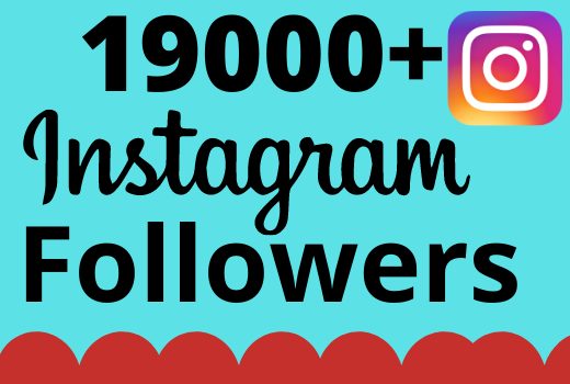 I will add 19000+ real and organic Instagram followers for your business